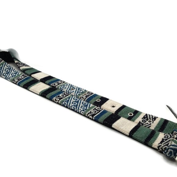 Handwoven Multicolored Andean Wool Belt - Unisex from Cusco main image 5